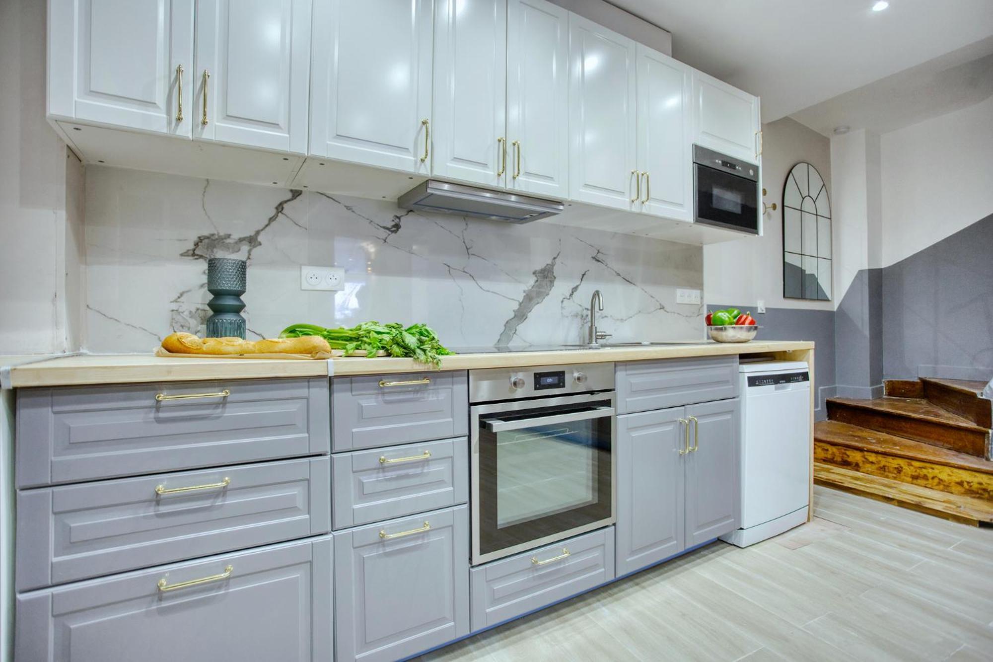 Elegant Triplex In Paris - Ideal For 10 - Aircon Екстериор снимка