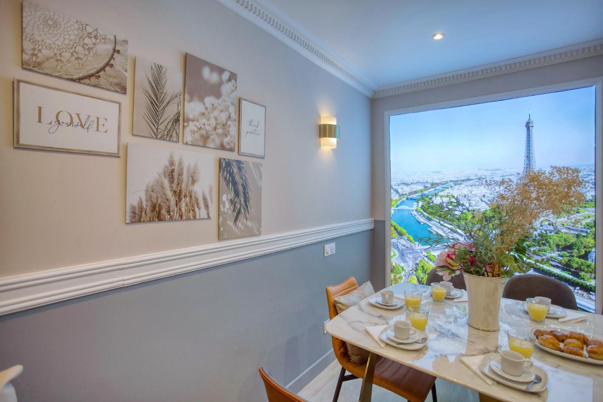 Elegant Triplex In Paris - Ideal For 10 - Aircon Екстериор снимка