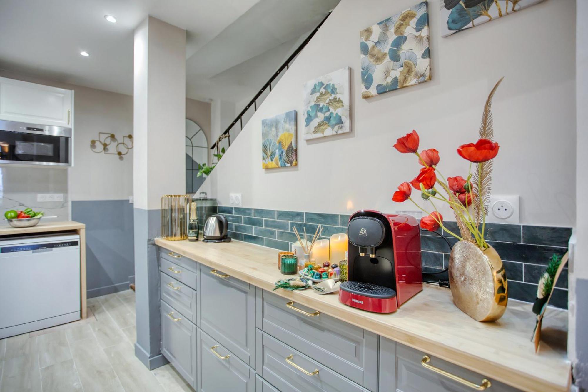 Elegant Triplex In Paris - Ideal For 10 - Aircon Екстериор снимка